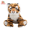 Alibaba China con pilas juguete suave del zodíaco animales de peluche que hablan la muñeca felpa tigre de juguete